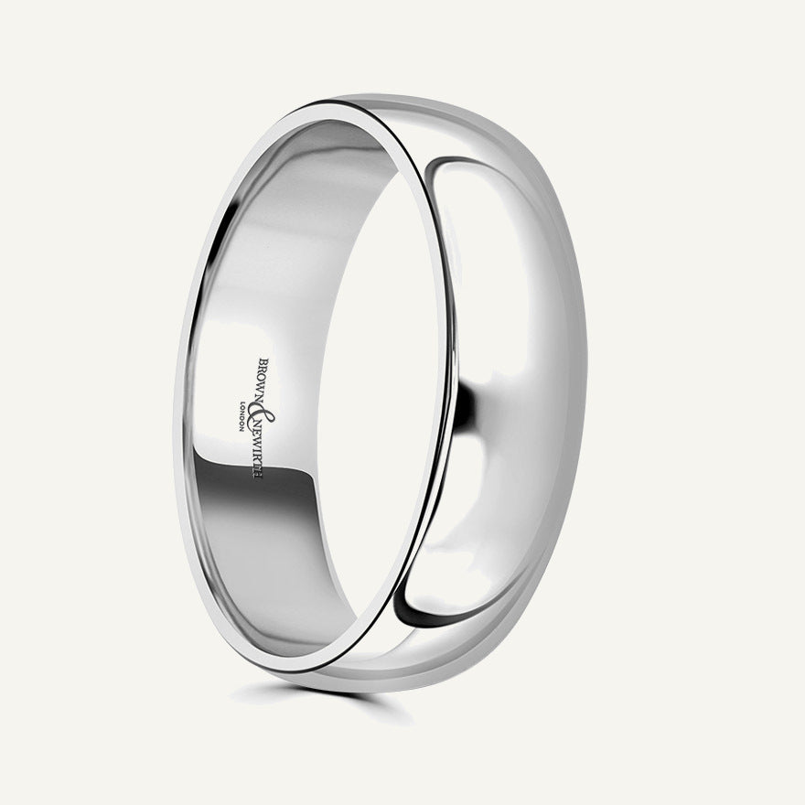 Gents Classic Court Wedding Ring