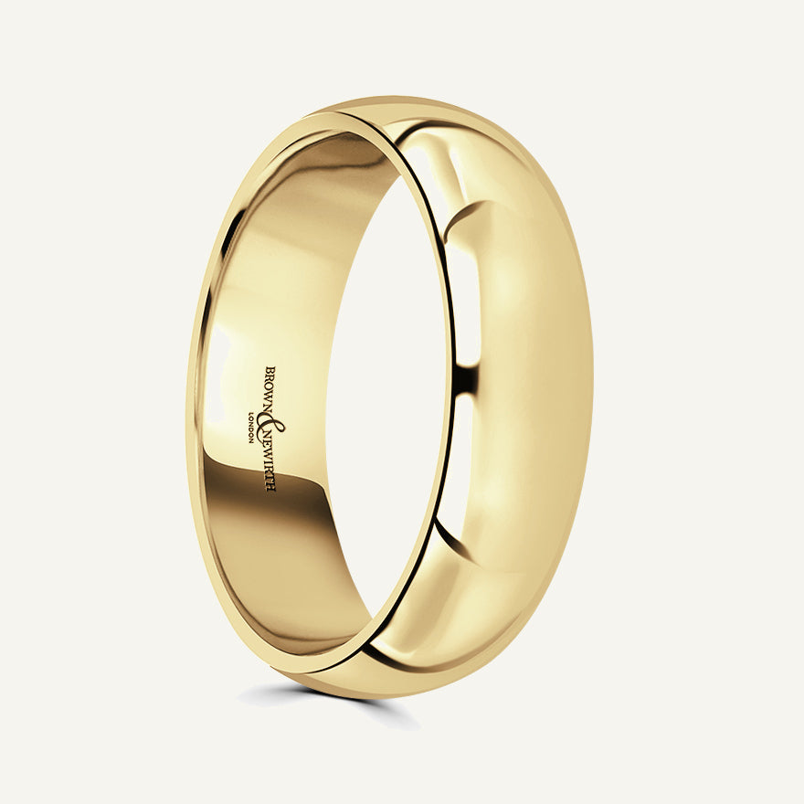 Gents Classic Court Wedding Ring