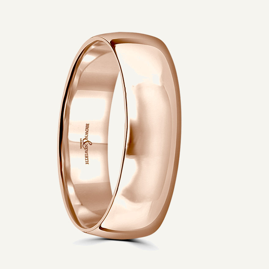 Gents Classic Court Wedding Ring