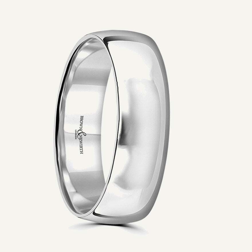 Gents Classic Court Wedding Ring