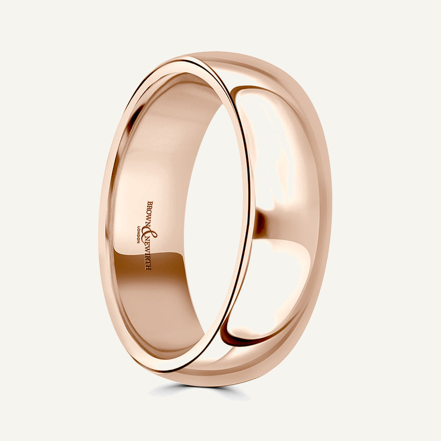 Gents Classic Court Wedding Ring