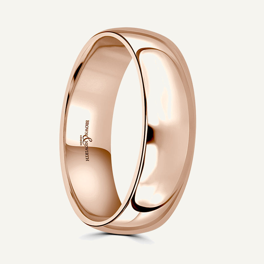 Gents Classic Court Wedding Ring
