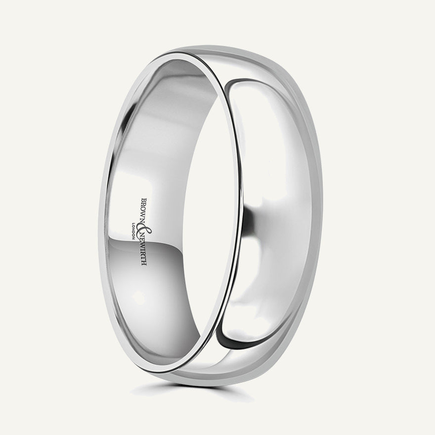 Gents Classic Court Wedding Ring