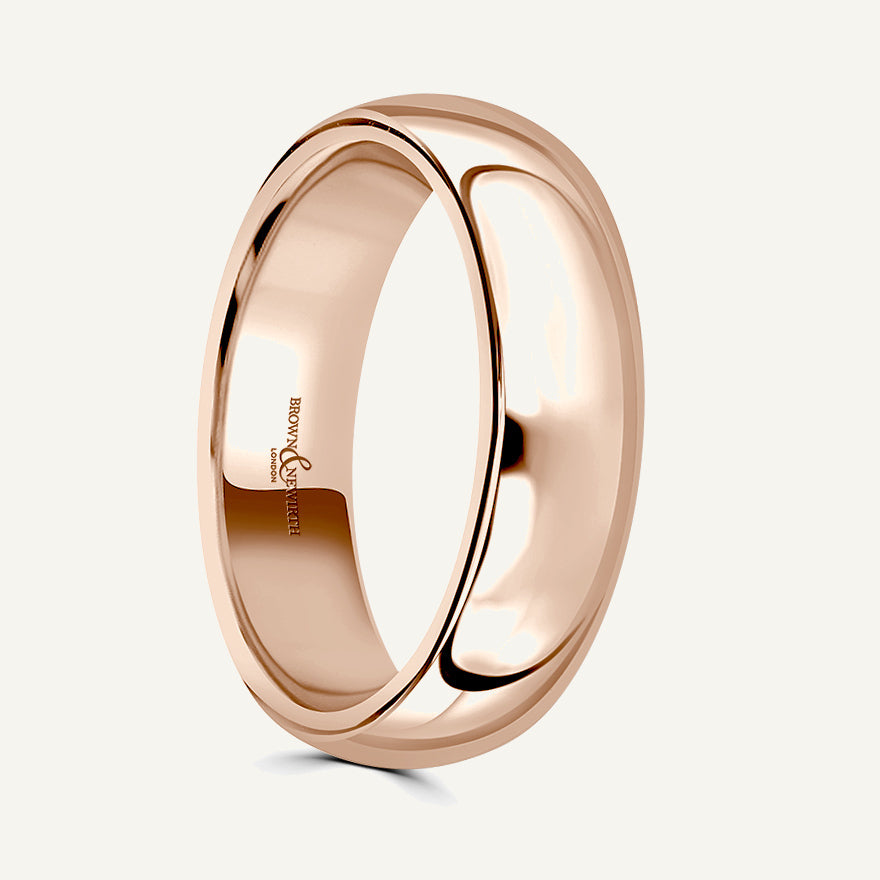 Gents Classic Court Wedding Ring
