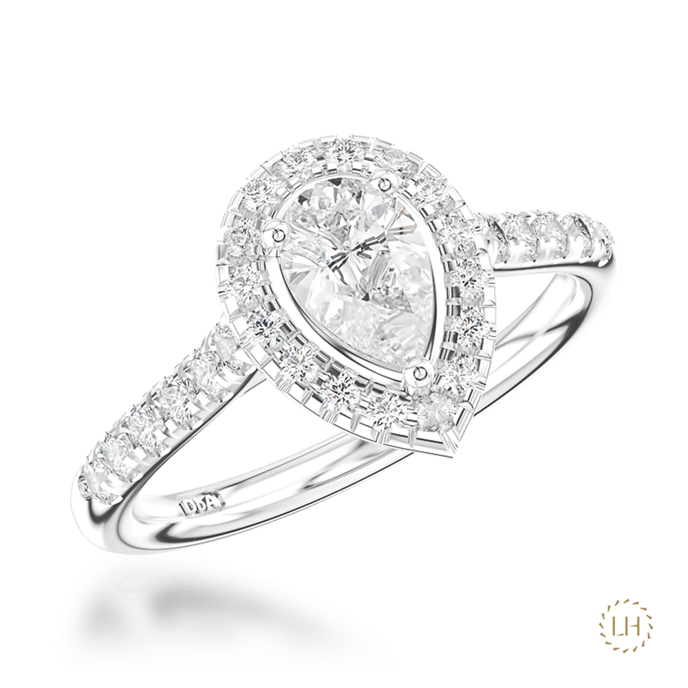Skye Pear 0.73ct E VS2