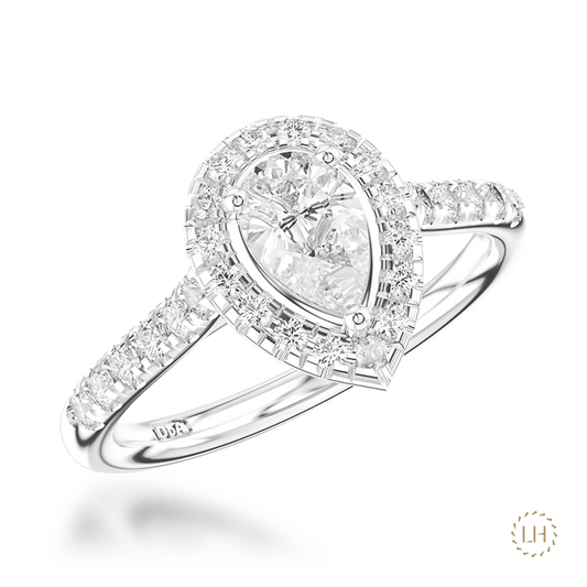 Skye Pear 0.73ct E VS2