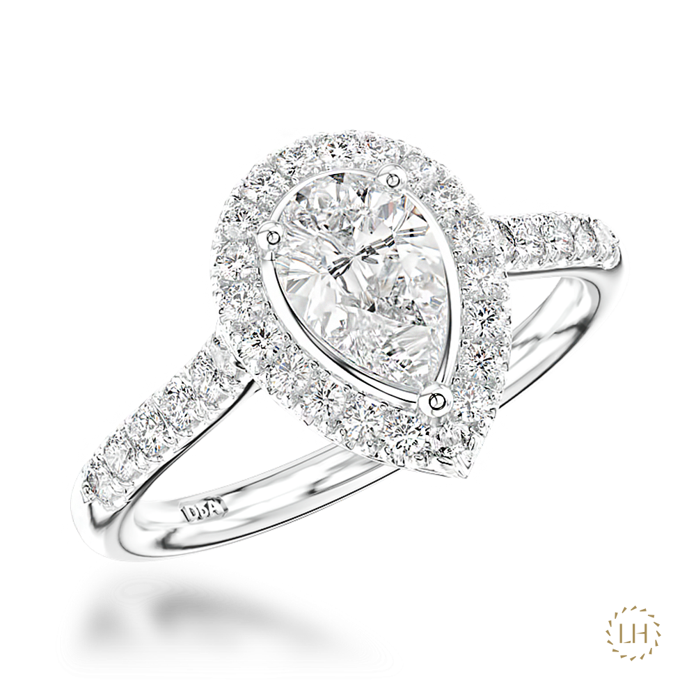 Skye Pear 0.83ct F VS2