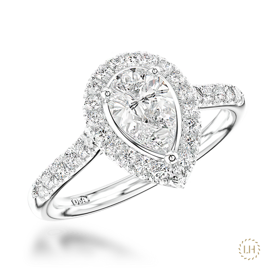 Skye Pear 0.83ct F VS2