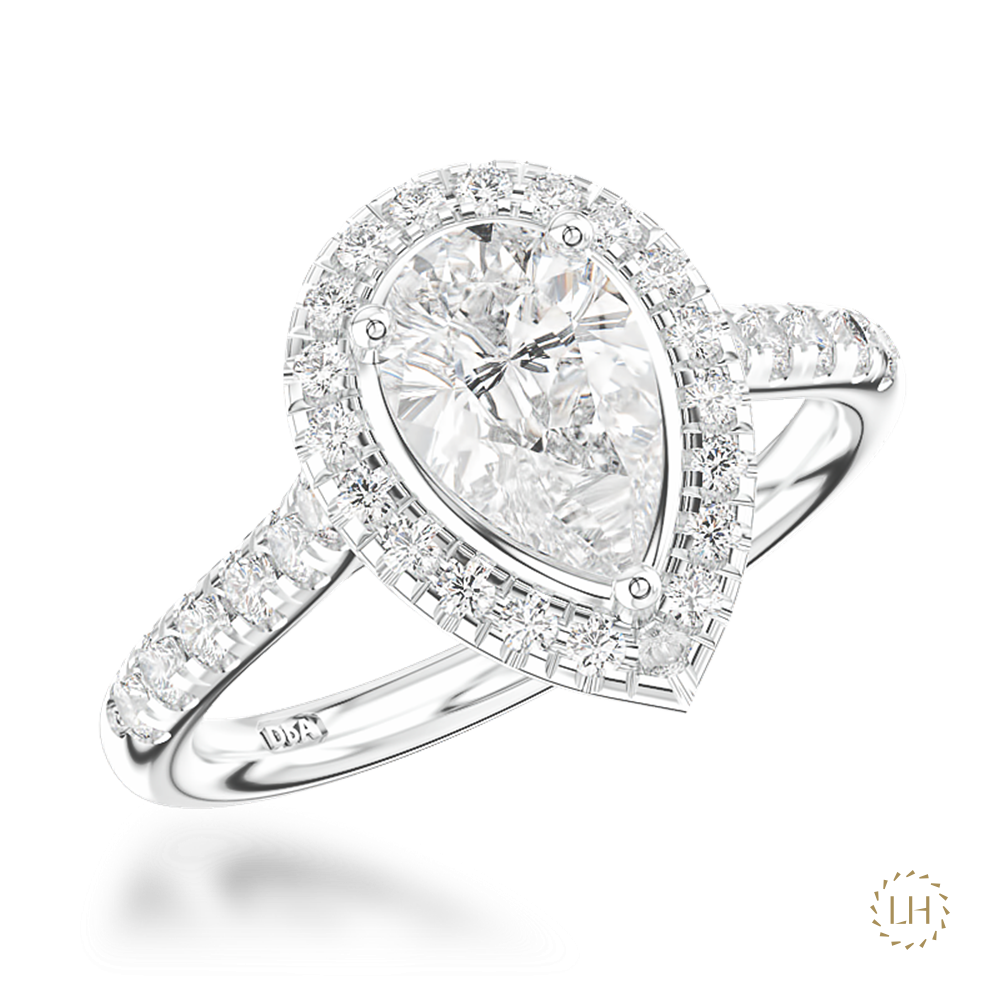 Skye Pear 1.31ct F VS2