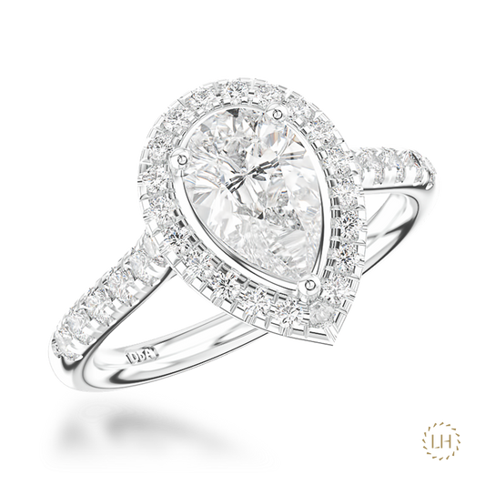 Skye Pear 1.31ct F VS2
