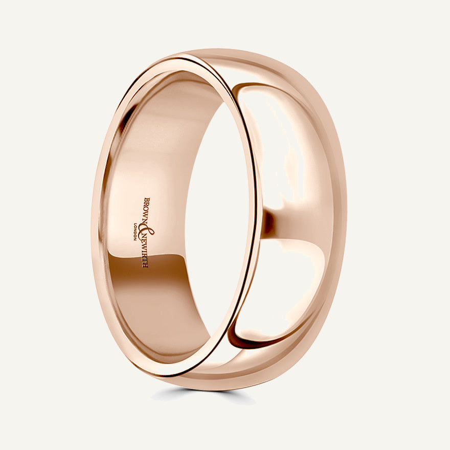 Gents Classic Court Wedding Ring