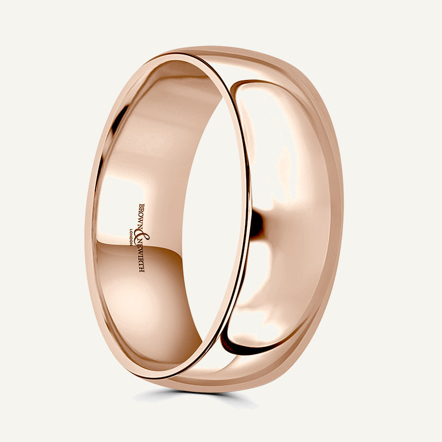 Gents Classic Court Wedding Ring