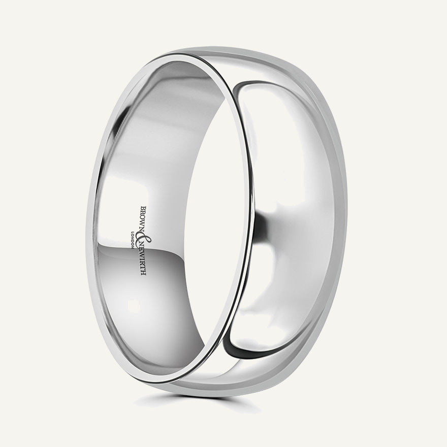 Gents Classic Court Wedding Ring