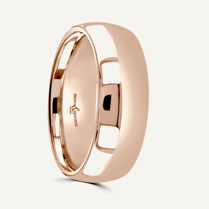 Gents Classic Court Wedding Ring