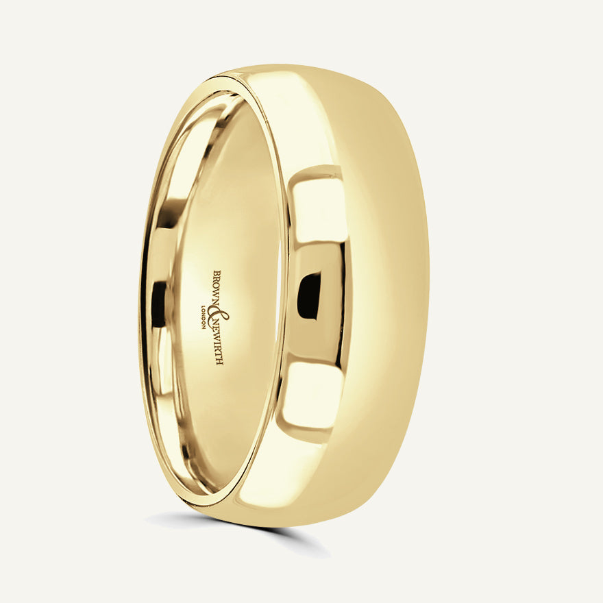 Gents Classic Court Wedding Ring