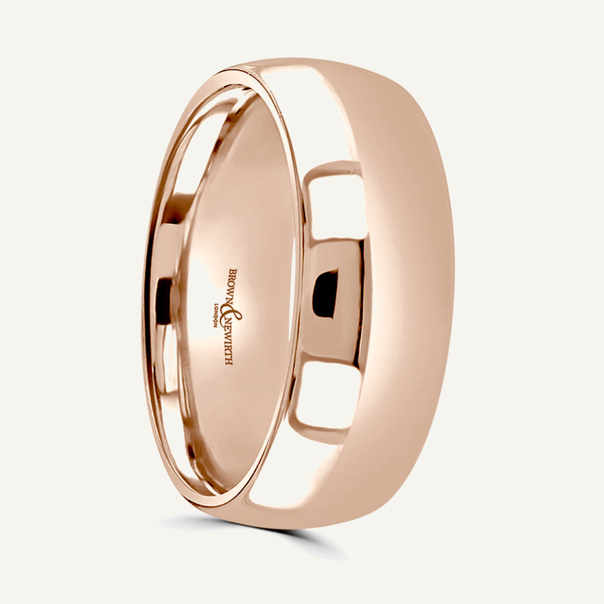 Gents Classic Court Wedding Ring