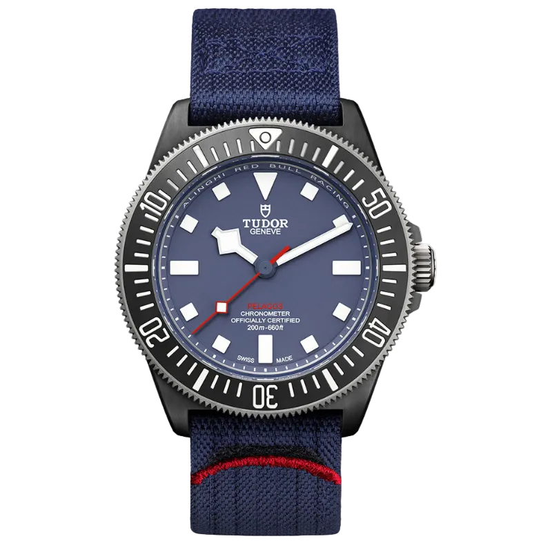 Tudor Pelagos FXD Alinghi Red Bull Racing 42mm Blue Dial Watch