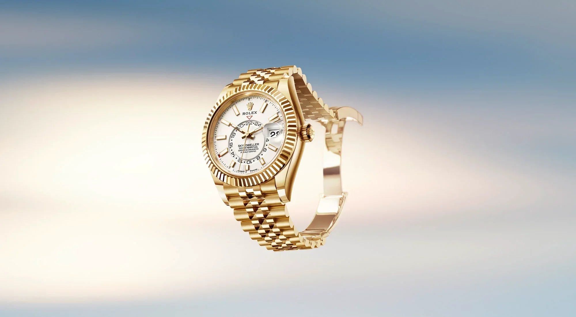 The Day-Date speaks its wearer's language