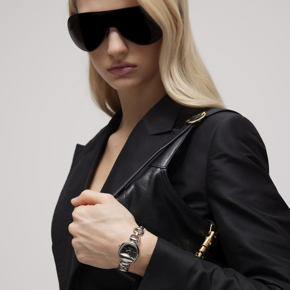 Gucci Horsebit 27mm Black Dial Watch