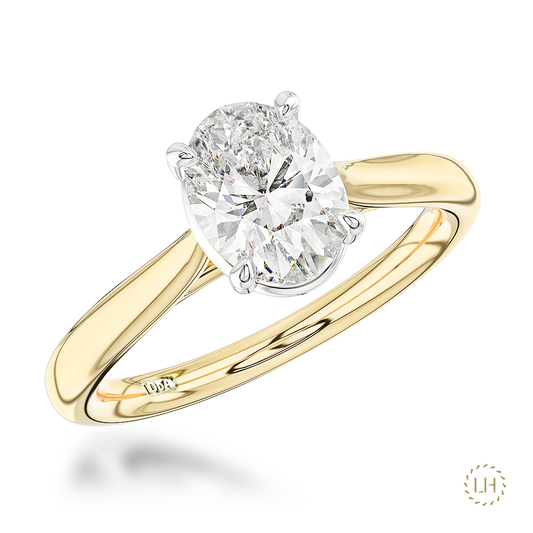 Classic Oval 0.90ct D VS2