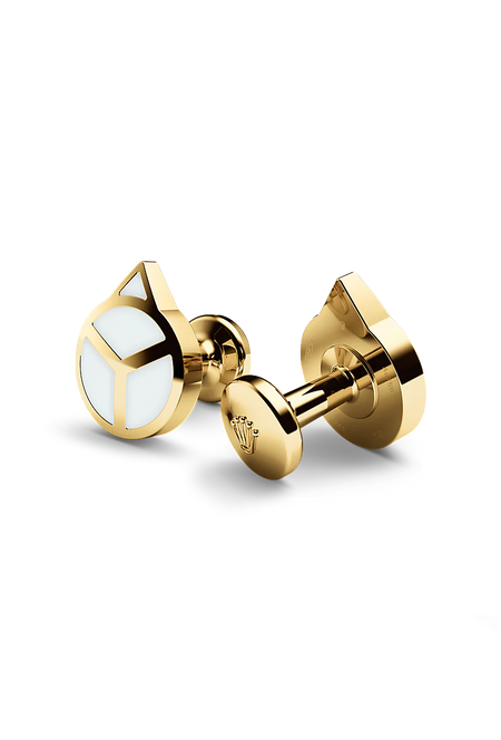 Rolex ‘Hand’ cufflinks in 18 ct yellow gold