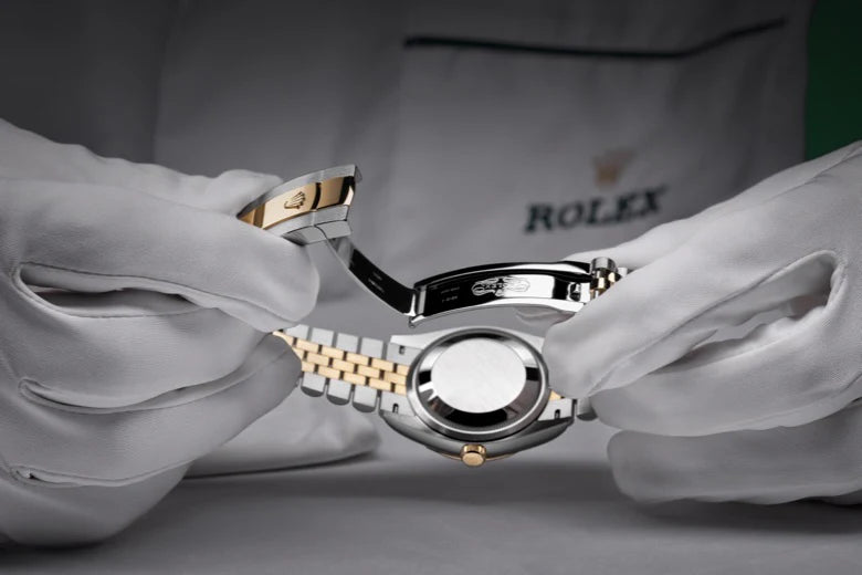 Rolex watch servicing procedure at Lister Horsfall