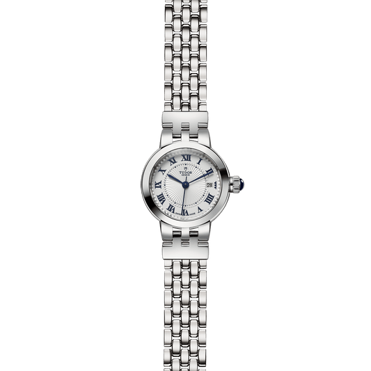 TUDOR Clair de Rose 26mm women’s watch with opaline dial and polished stainless steel case