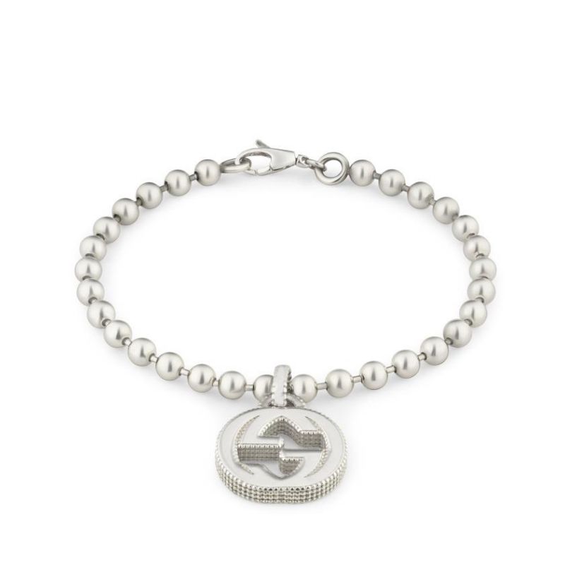 Gucci Interlocking bracelet in Silver - Lister Horsfall