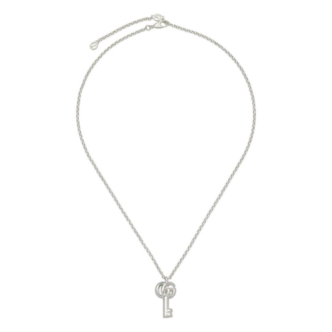 Gucci GG Marmont necklace in Silver - Lister Horsfall